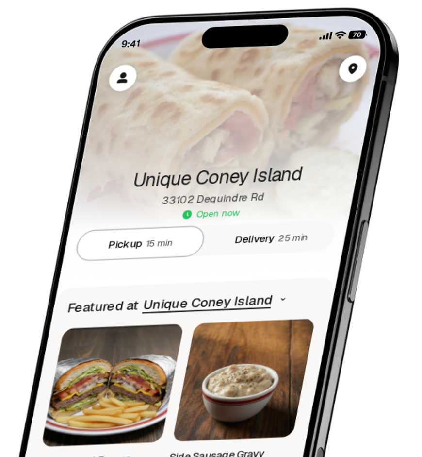Unique Coney Island app preview