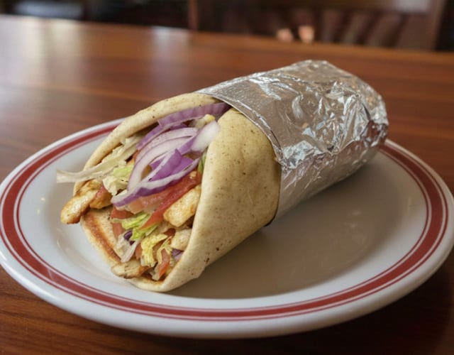 Grilled Chicken Gyro.