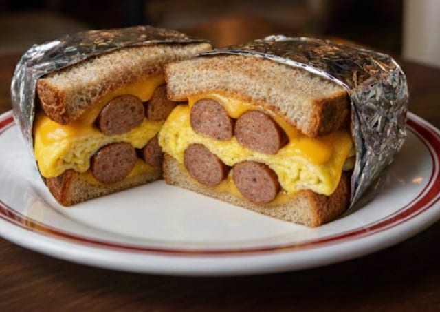 Bagel Egg Sandwich.
