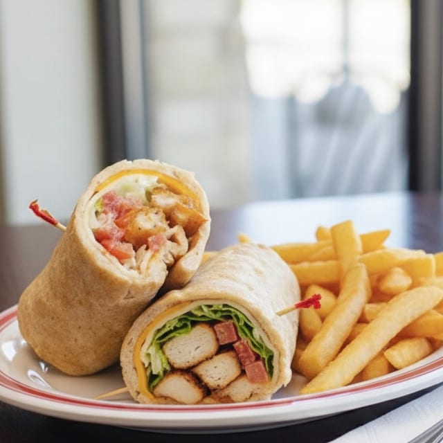 BBQ Pita Combo.