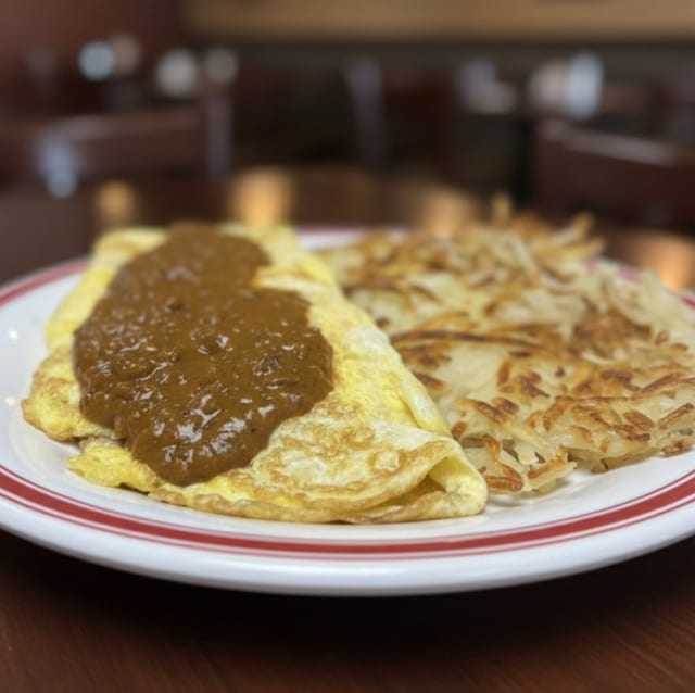 Chili Omelette.