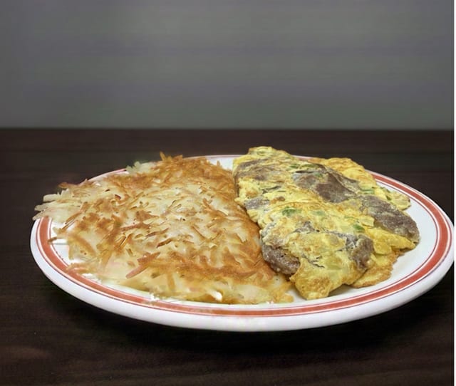 Philly Steak Omelette.