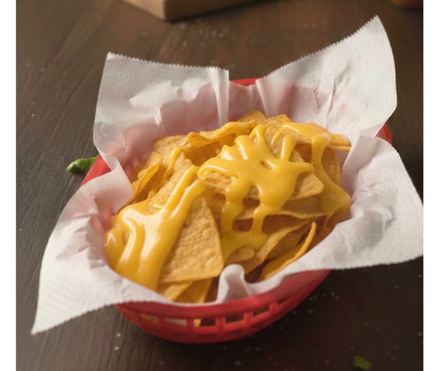 Cheese Nachos.
