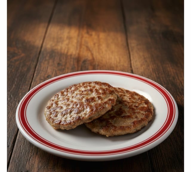 Side of Sausage Patties.