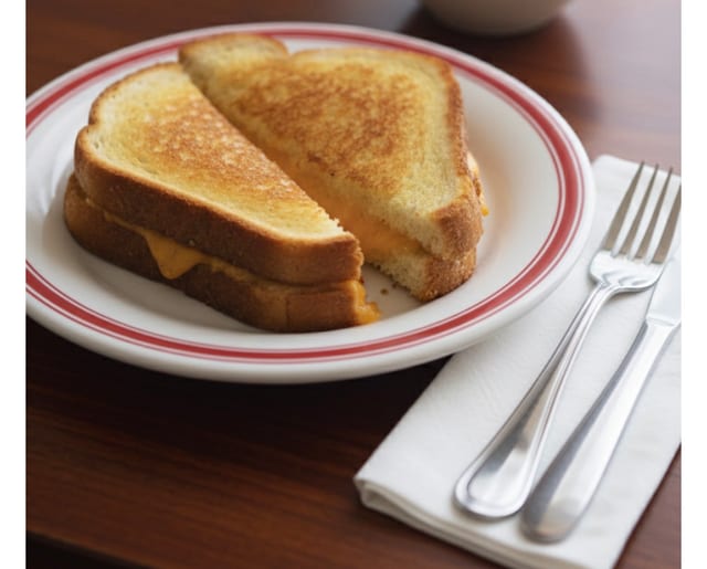 Grilled Cheese Sandwich.