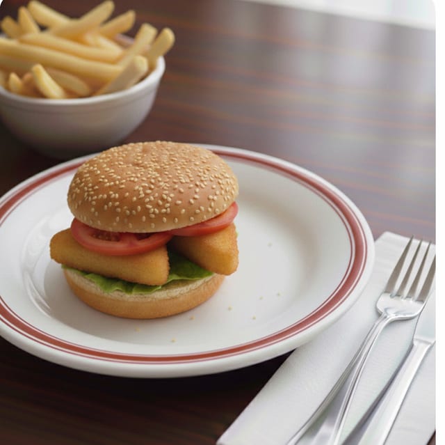 Fish Sandwich Combo.