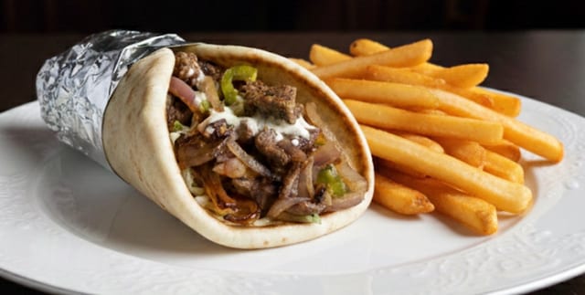 Philly Steak Pita Combo.