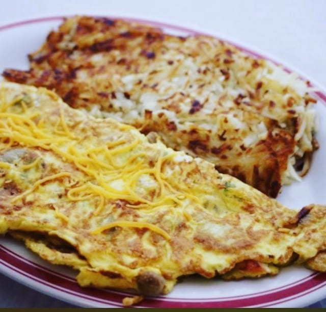 Meat Lover Omelette.