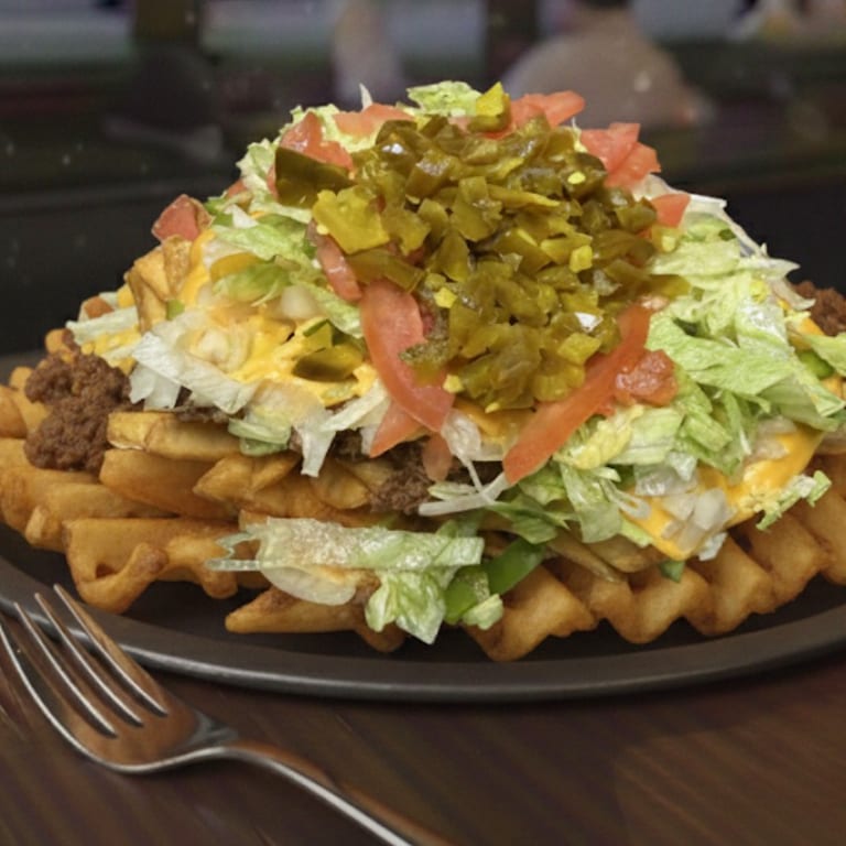 Delicious Nacho Fries Await