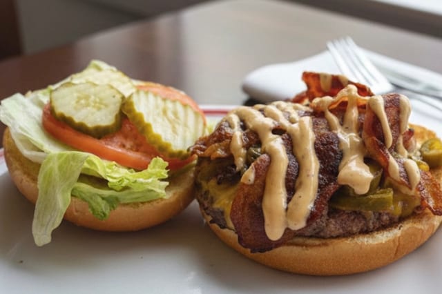 Jalapeno Bacon Burger.