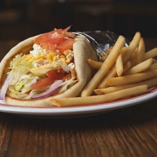 Vegetarian Pita Combo