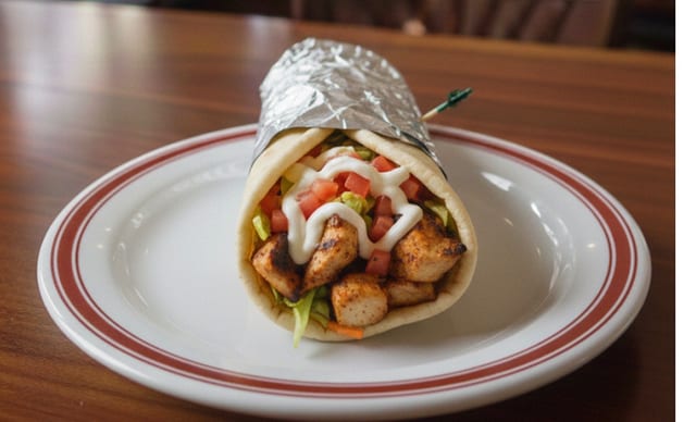 Grilled Chicken Pita.