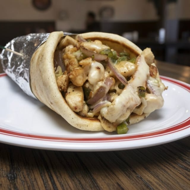 Chicken Fajita Pita.