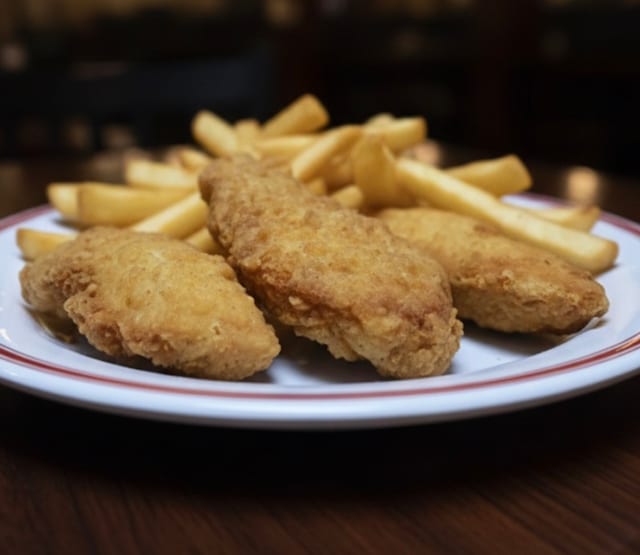 Chicken & Chips.