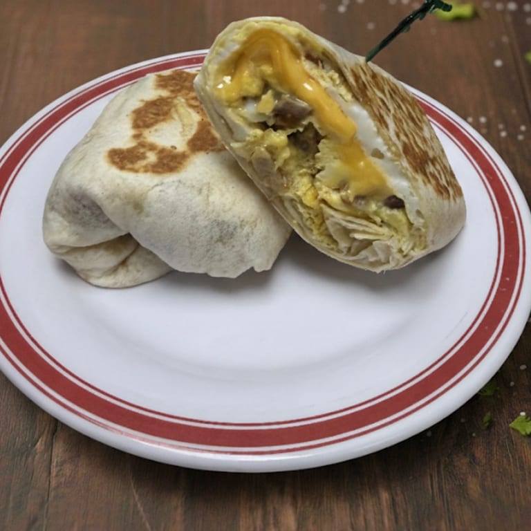 Savor Our Breakfast Wrap