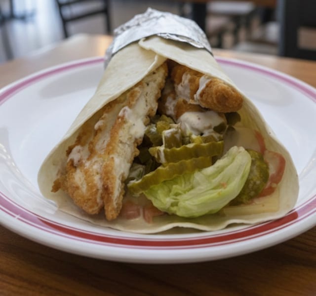 Unique Chipotle Wrap.